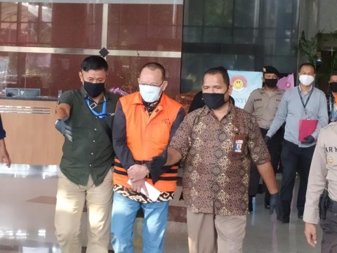 Sekretaris MA Nurhadi ditangkap KPK (Foto: Medcom.id/Candra Yuri Nuralam)