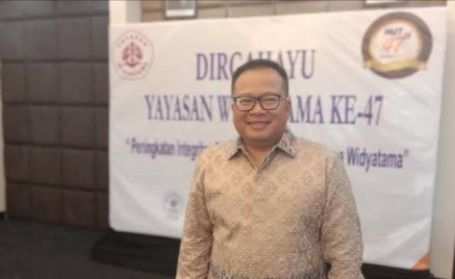 Ketua Yayasan Widyatama, Djoko S. Roespinoedji, S.E., PG. DIP
