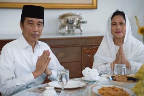 Presiden Joko Widodo dan Ibu Negara Iriana (Foto: Biro Pers Sekretariat Presiden/kompas.com)