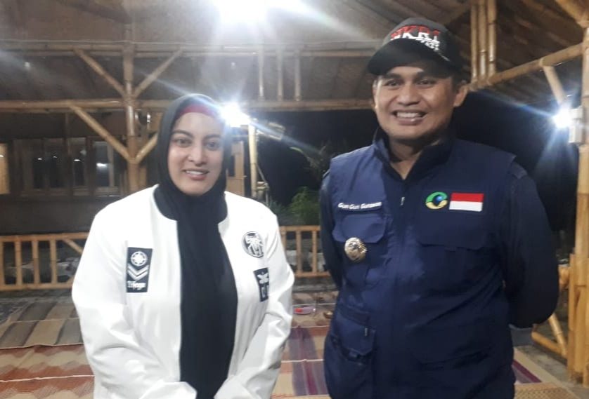 Kader Partai Demokrat, Jane Shalimar dan Gun Gun Gunawan. (Foto : Istimewa)