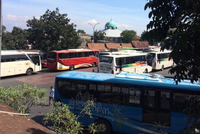 Kondisi Terminal Cicaheum, Kota Bandung, Jawa Barat, Rabu (29/7/2020). (Foto: Avila Dwi Putra/dara.co.id)