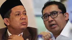 Fahri Hamzah dan Fadli Zon (Foto: tribunnews)