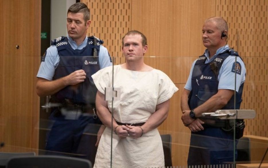 Brenton Tarrant, Pelaku pembantaian masjid di Christchurch, Selandia Baru. (AFP/Mark MITCHELL) /AFP/Mark MITCHELL/galamedianews.com