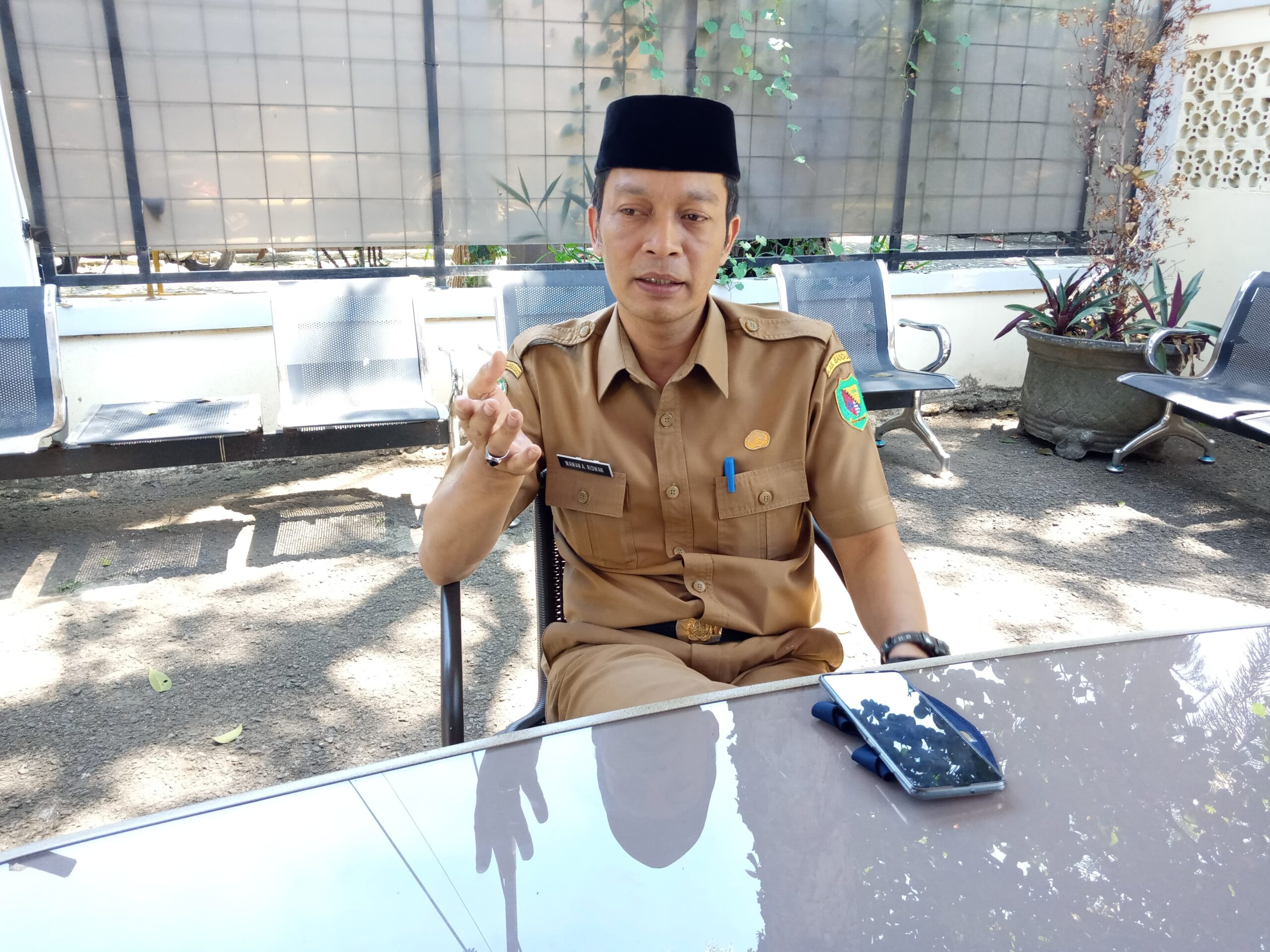 Kepala Badan Kepegawaian dan Pengembangan Sumber Daya Manusia (BKPSDM) Kabupaten Bandung Wawan A Ridwan  (Foto: verawati/dara.co.id)