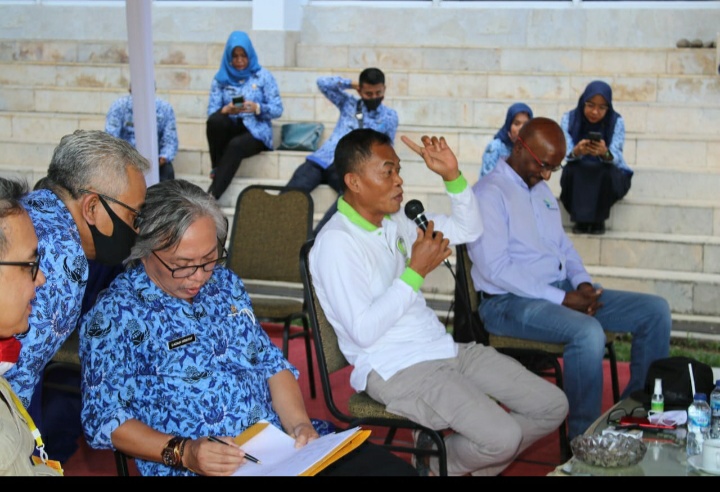 Bupati Subang terima tamu dari Jabar soal pertanian (Foto: Yudi/dara.co.id)