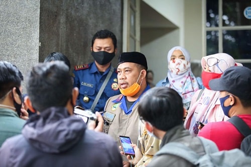 Kepala Bidang Penanggulangan Bencana Dinas Kebakaran dan Penanggulangan Bencana Kota Bandung Dian Rudianto (Foto: Avila/dara.co.id)