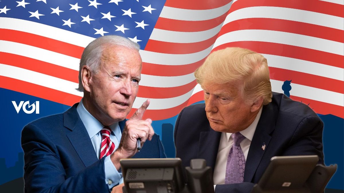 Joe Biden Tolak debat dengan Donald Trump jika masih sakit (Foto : Voi.id)