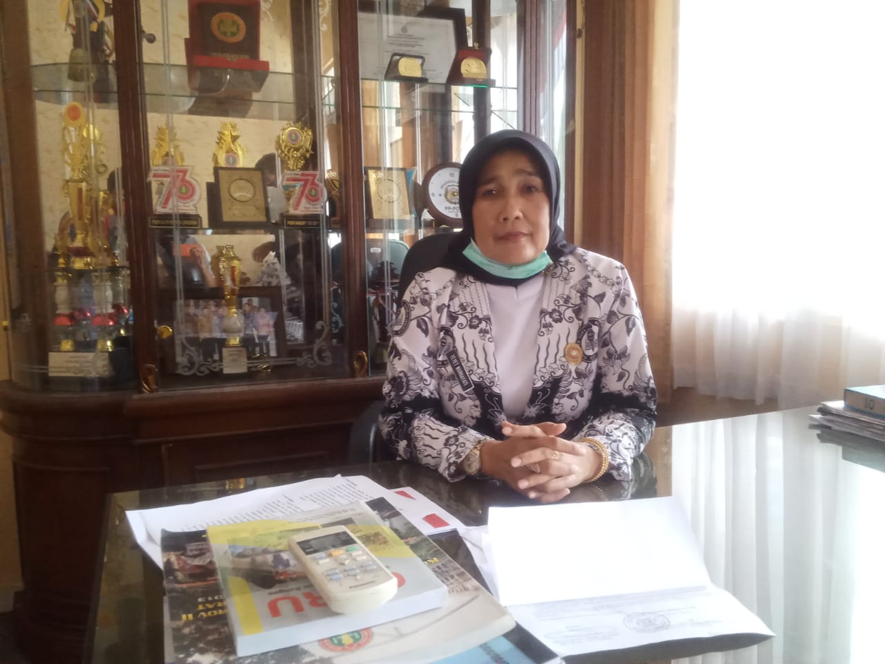 Yeyet Nurhayati Ketua PGRI Kab.Cirebon