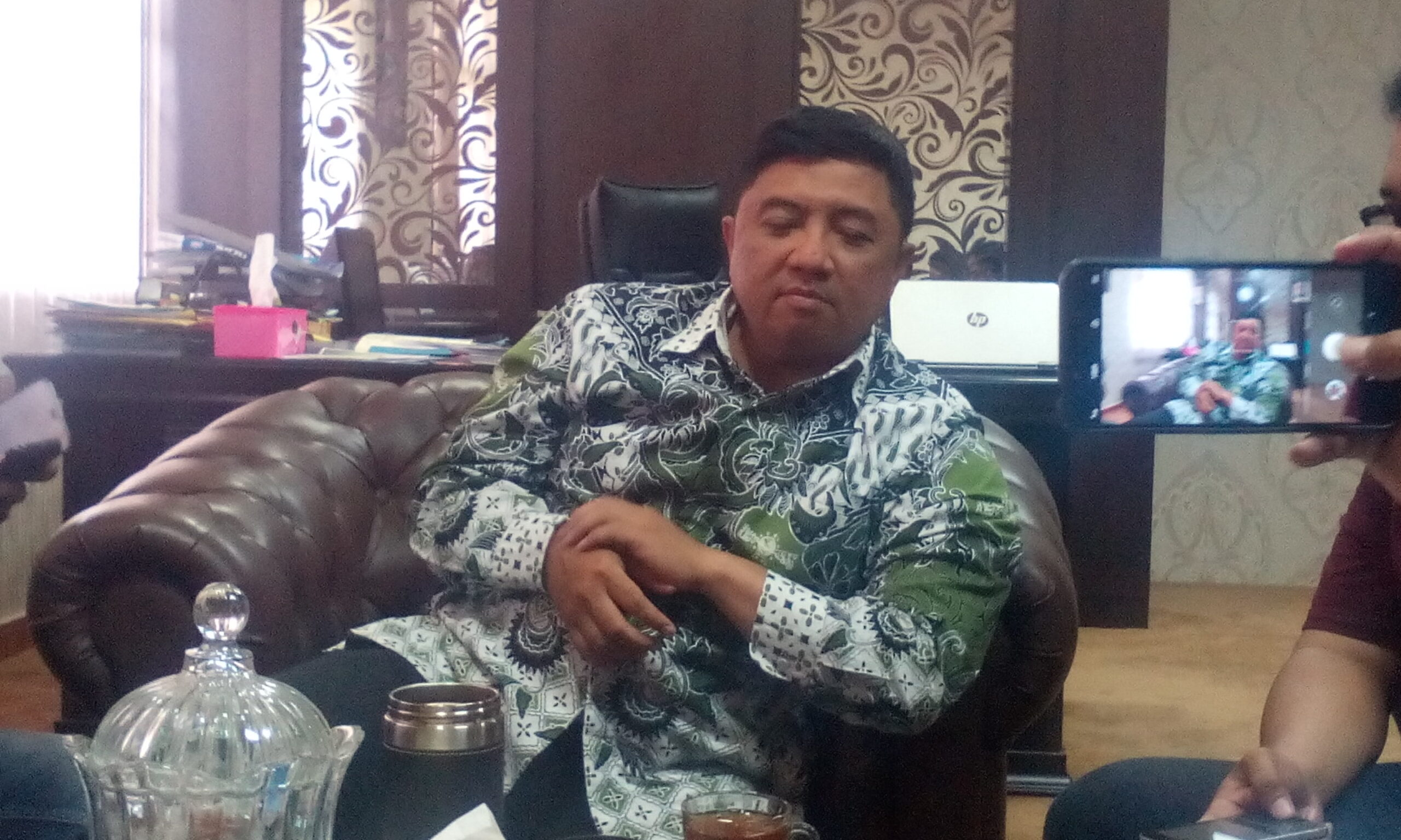 Rektor Universitas Garut (Uniga), Dr. Ir. H. Abdusy Syakur Amin, M.Eng 