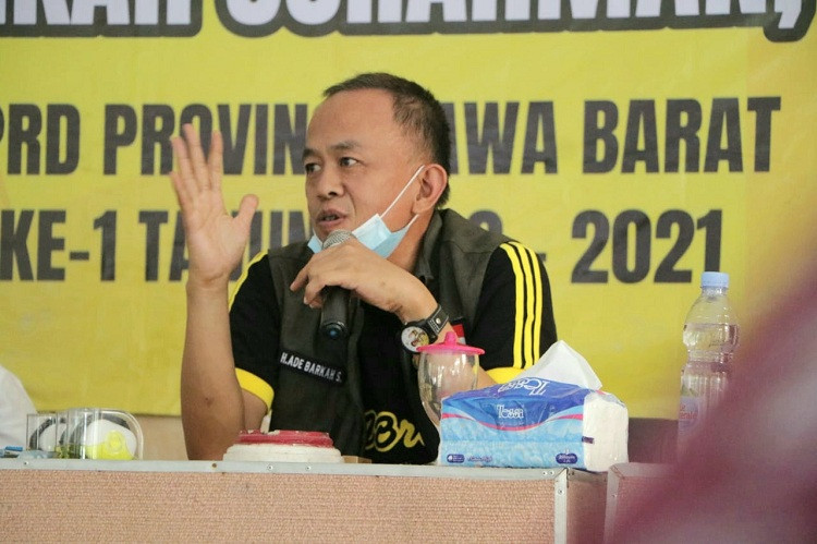 Wakil Ketua DPRD Jabar, Ade Barkah Surachman. (Foto: Humas DPRD Jabar/Jabarnews.com)