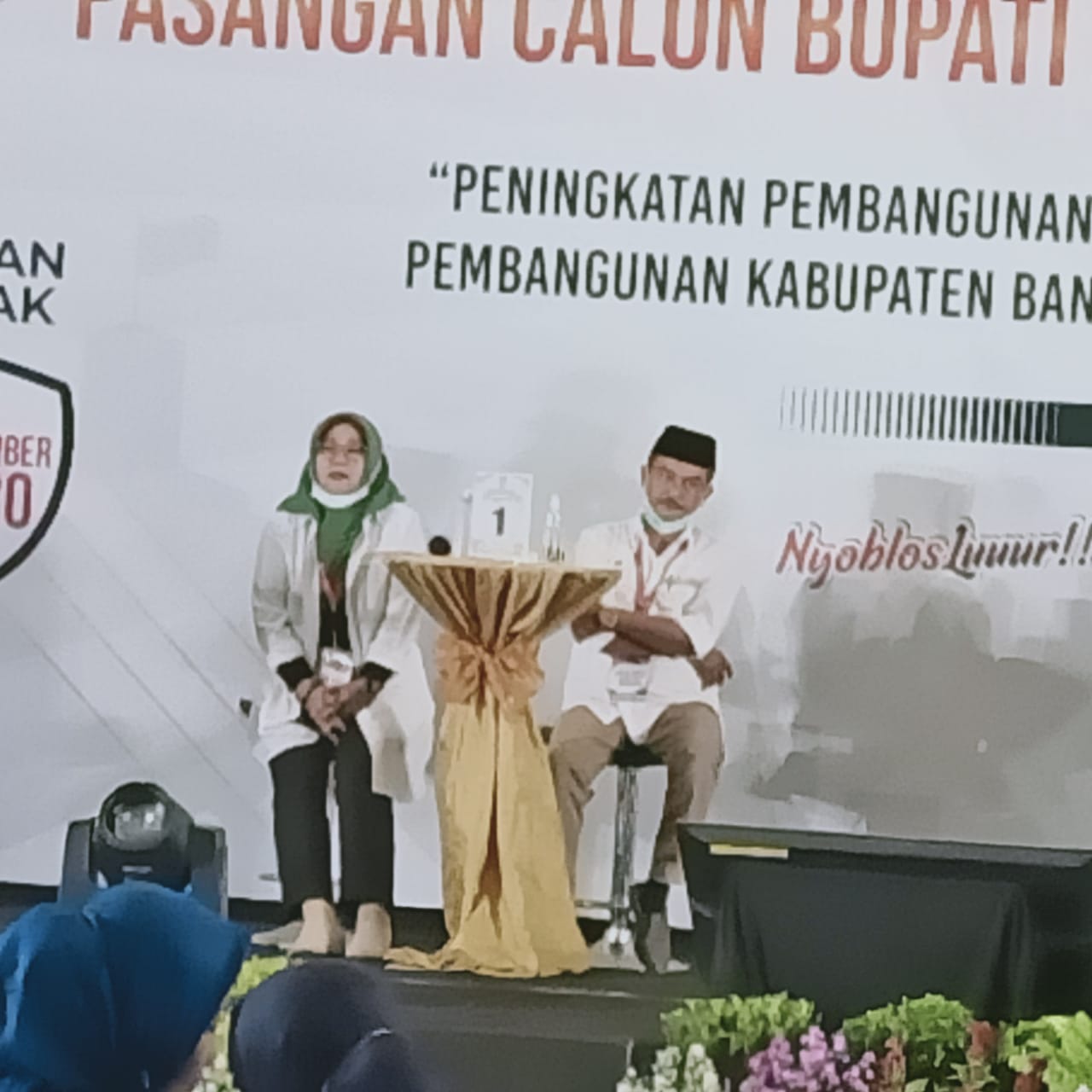 Paslon NU Pasti dalam debat publik (Foto: Istimewa)