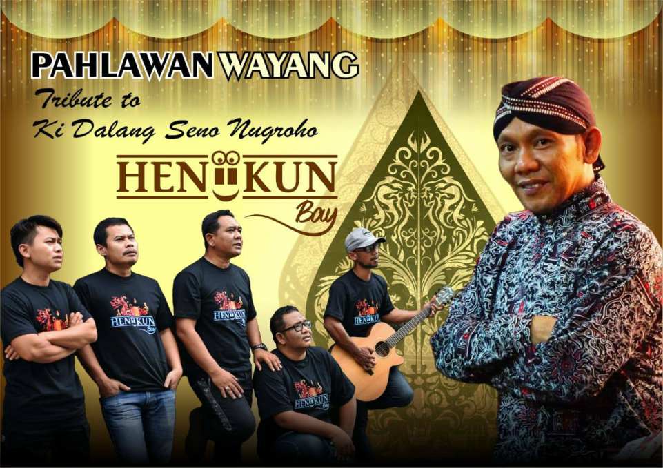 Poster lagu Pahlawan Wayang dari Heniikun Bay yang didedikasikan untuk dalang kondang almarhum Ki Seno Nugroho. (Dok. Istimewa)