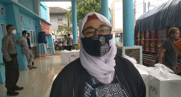 Ketua Komisi Pemilihan Umum (KPU) Kabupaten Cianjur, Selly Nurdinah