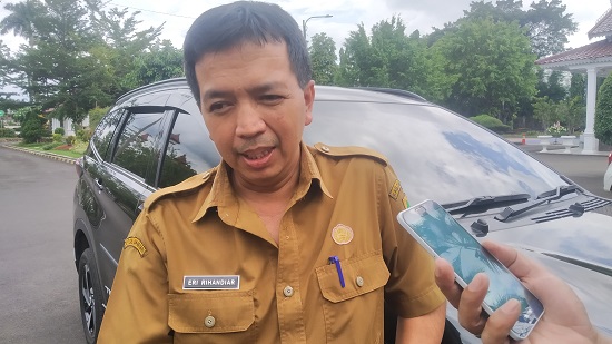 Pelaksana tugas (Plt) Kepala Dinas PUPR Kabupaten Cianjur, Eri Rihandiar