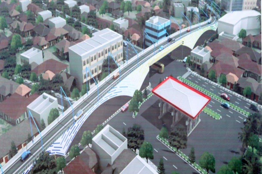 Ilustrasi Flyover Supratman (Foto: Humas Kota Bandung)