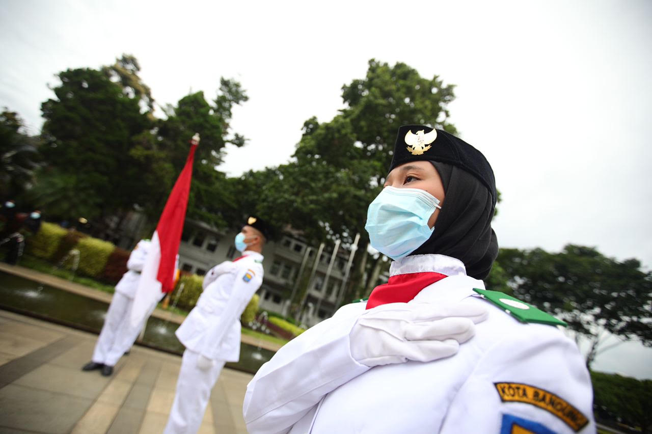 Paskibra Kota Bandung dikukuhkan (Foto: Istimewa) 