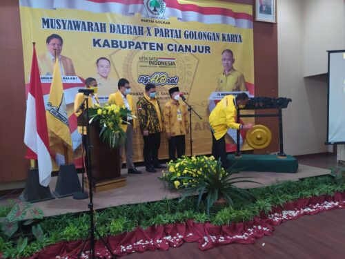 Musda DPD Golkar Cianjur (Foto: Purwanda/dara.co.id)