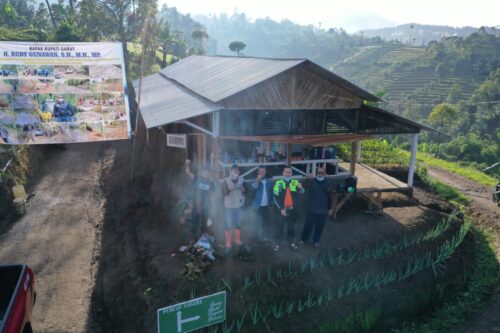 Bumper Saketi Lestari, Puncak Sagara, Garut begitu indah untuk berkemah disana (Foto: Andre/dara.co.id)