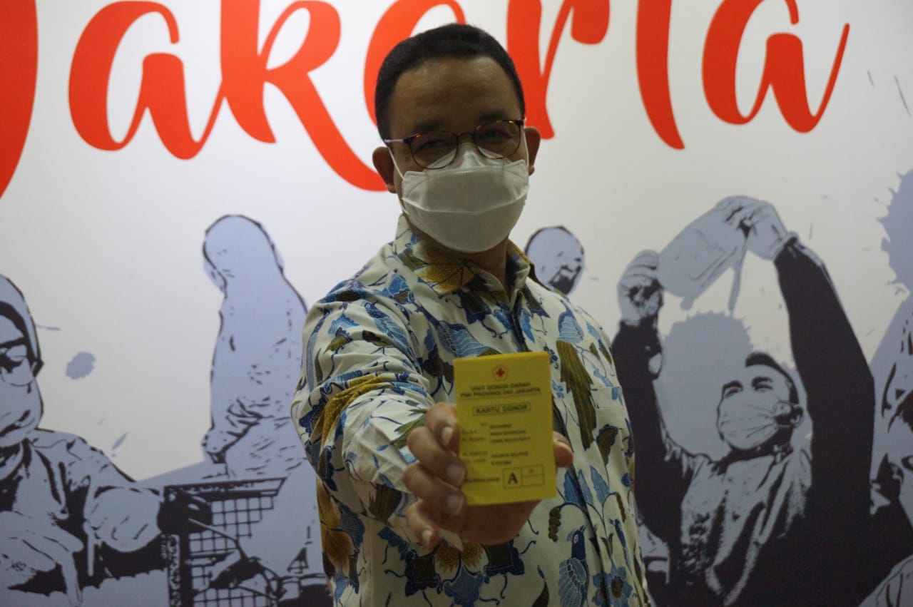 Gubernur DKI Jakarta Anies Baswedan mengajak para penyintas Covid-19, khususnya warga DKI Jakarta untuk mendonorkan plasma darahnya (Foto: Istimewa)