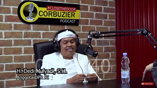 Dedi Mulyadi (Foto: screenshot youtube Deddy Corbuzier)