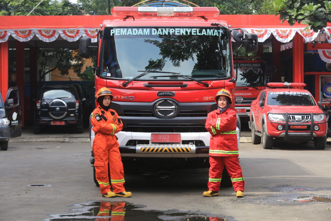 Ilustrasi Dinas Kebakaran Kota Bandung (Foto: Ayobandung)