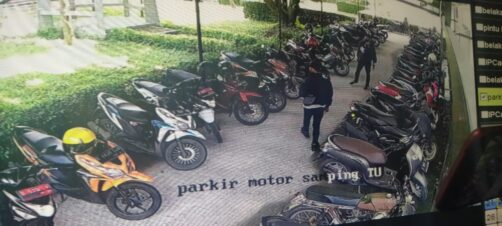 Komplek Pemkab Bandung rawan pencurian motor (Foto: Istimewa)