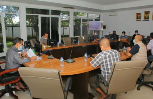 Bahas tragedi banjir, Wakil Bupati Subang, Agus Maskur Rosadi menggelar rapat terbatas (Foto: Istimewa)