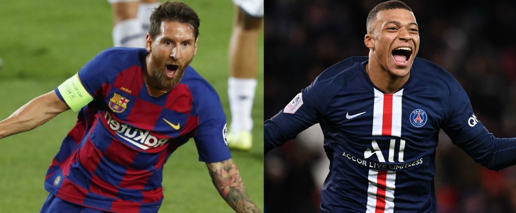 

Adu Tajam Messi dan Mbappe 
