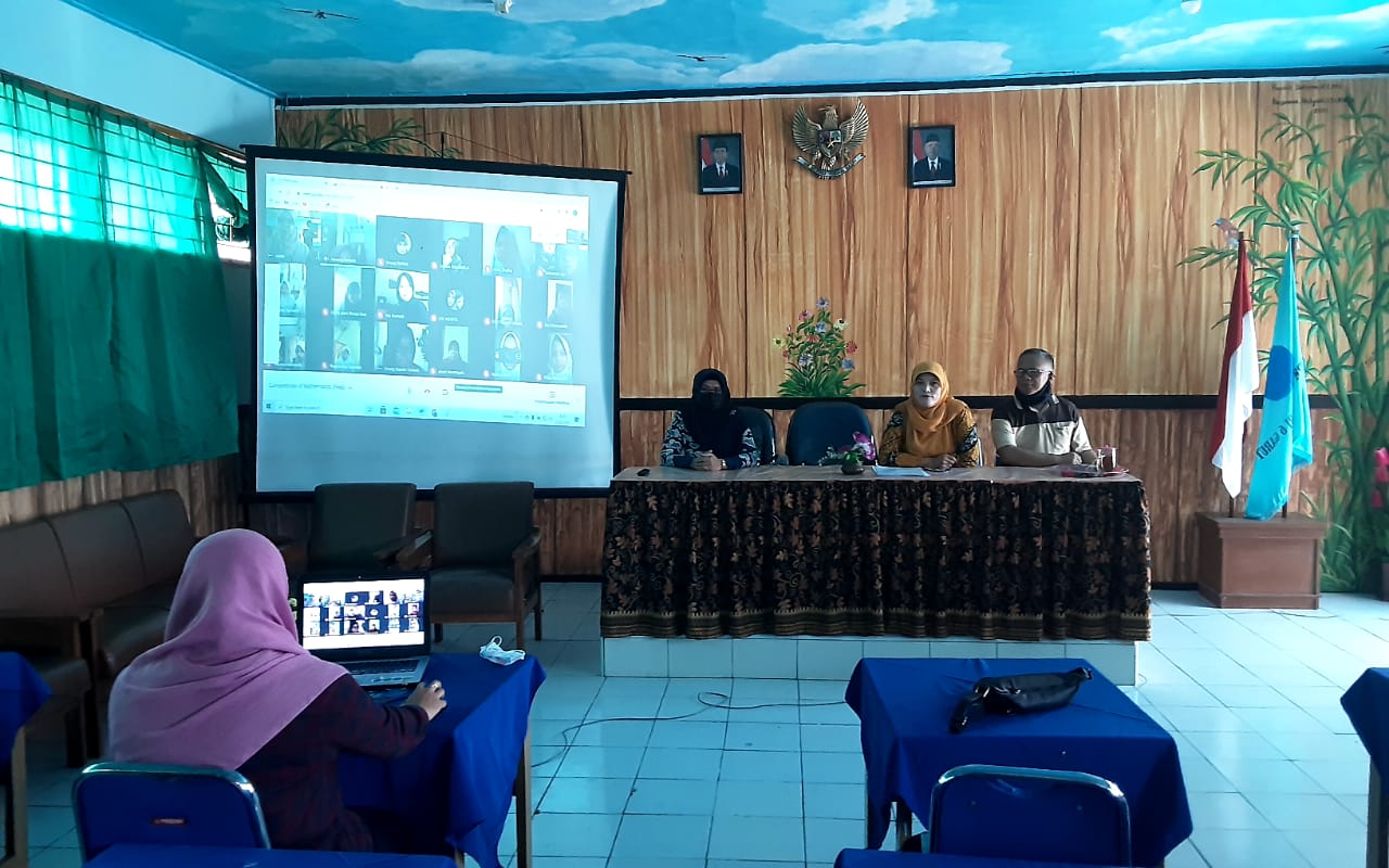 SMPN 6 Garut menggelar Lomba Cerdas Cermat Matematika  yang mengusung tema ‘Berprestasi di Tengah Covid 19’ (Foto: Andre/dara.co.id)