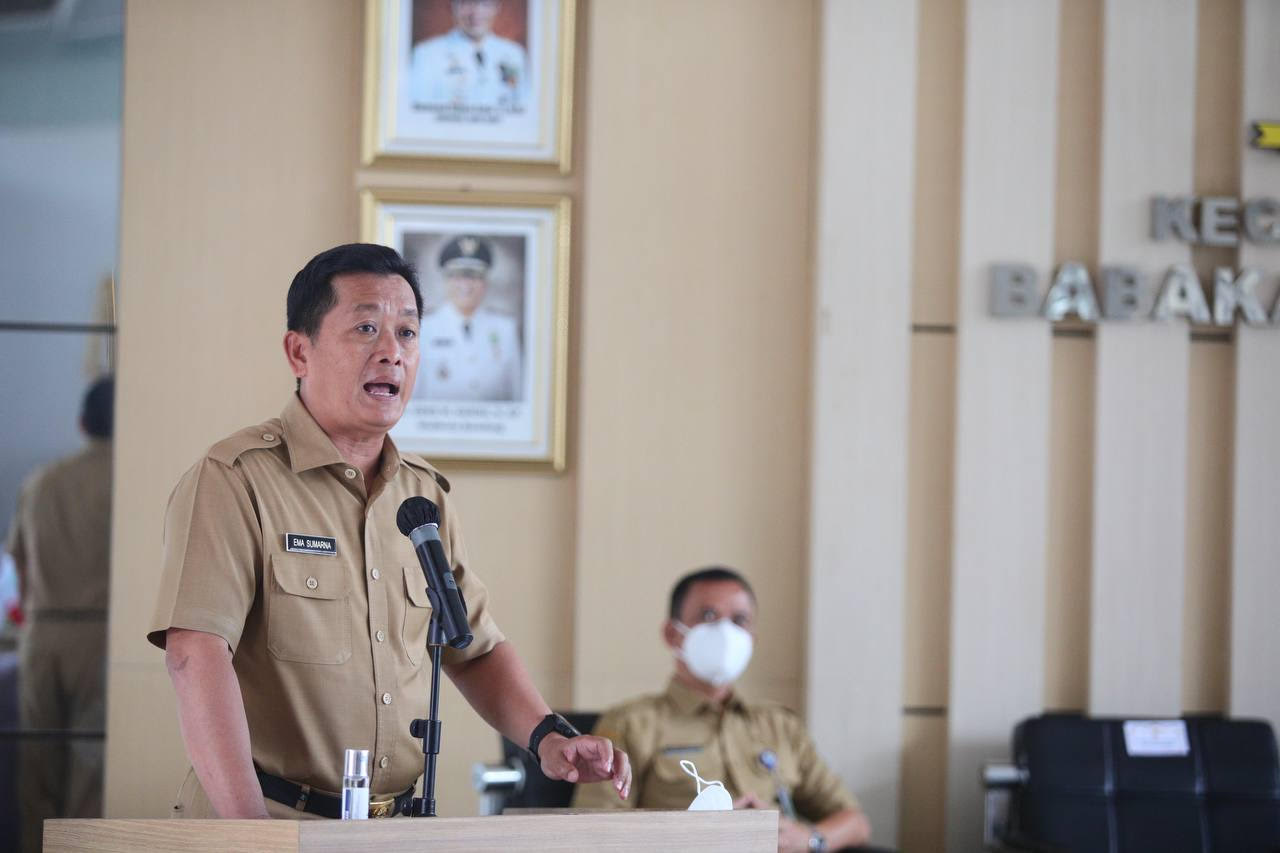 Ketua Harian Satgas Covid-19 Kota Bandung Ema Sumarna (Foto: istimewa)