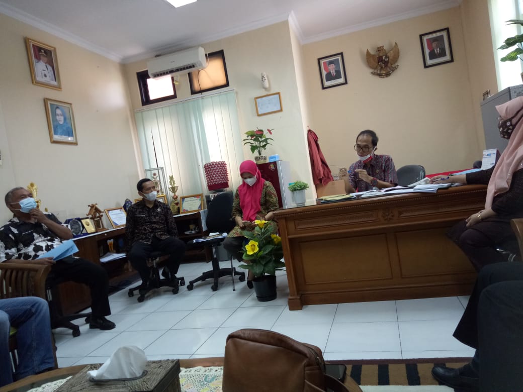 Transparency Institute saat audien ke Dinkes Kabupaten Tasikmalaya (Foto: Istimewa)