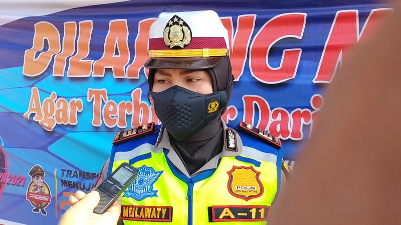 Kasatlantas Polres Cianjur AKP Meilawaty
