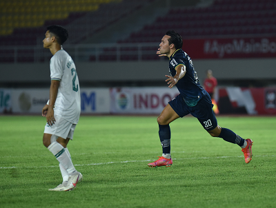 gol Ezra membawa Persib ke Final lawan Persija di Piala Menpora 2021. (Foto : persib.co.id)
