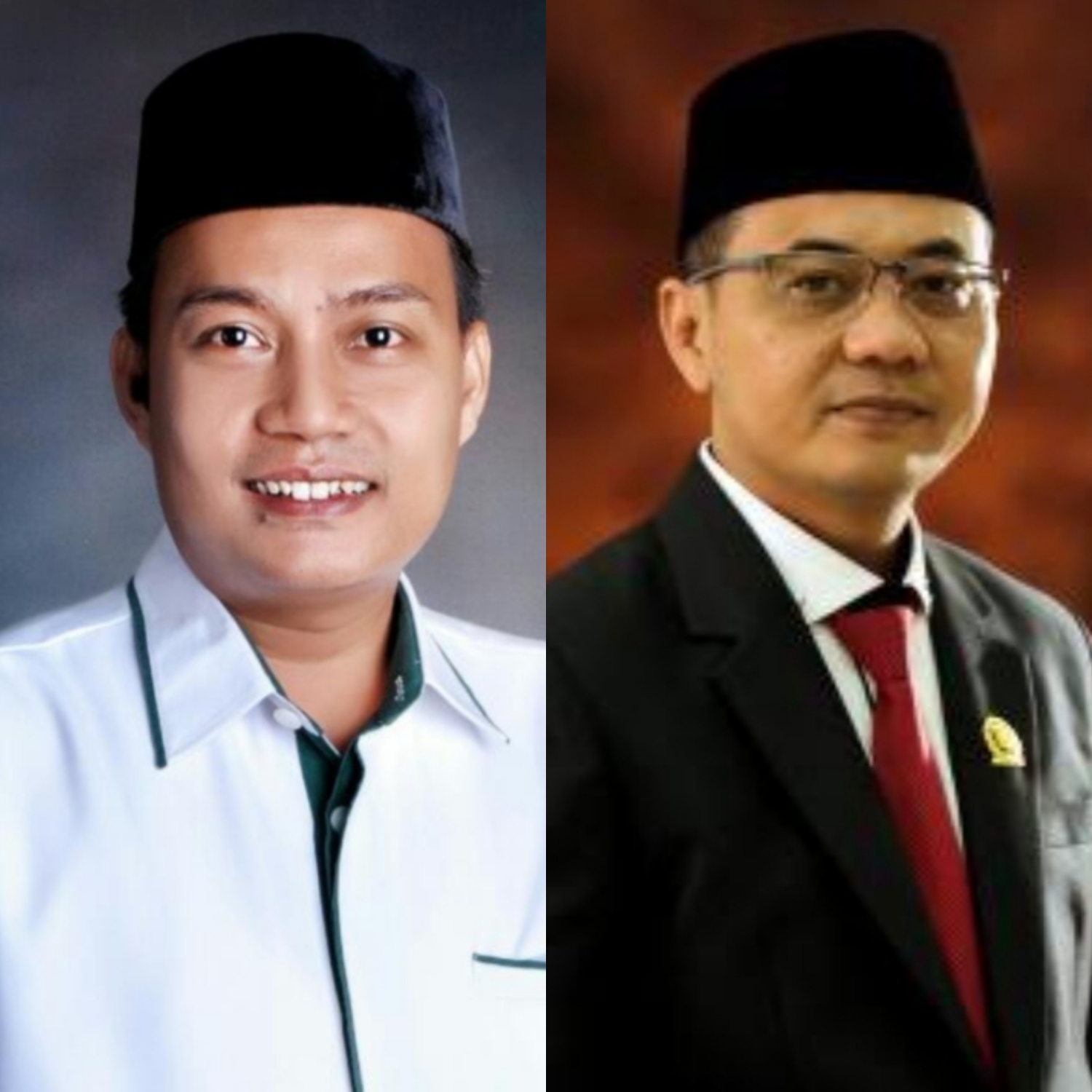 Ketua Fraksi PKB, Jejeng Zaenal Mutaqien dan Sekretaris Fraksi Gerindra, Deni Daelani (foto : Istimewa)
