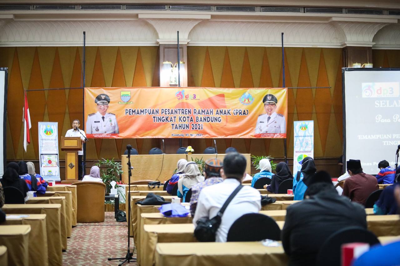 DP3A gelar Workshop Pendampingan Sekolah Ramah Anak (SRA) melalui Pemampuan Pesantren Ramah Anak (PRA) di Hotel Grand Pasundan, Kota Bandung (Foto: Istimewa)