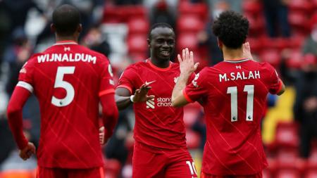 
Liverpool lolos ke Liga Champions usai menduduki peringkat ketiga setelah mengalahkan Crystal Palace dengan skor 2-0. (Foto : Indosport.com)
