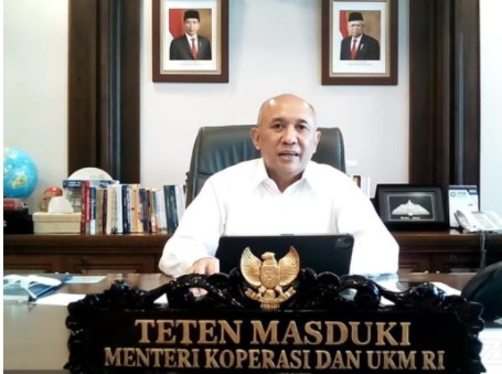 Menteri Koperasi dan UKM Teten Masduki. (Foto:Dara/Kemenkop UKM)