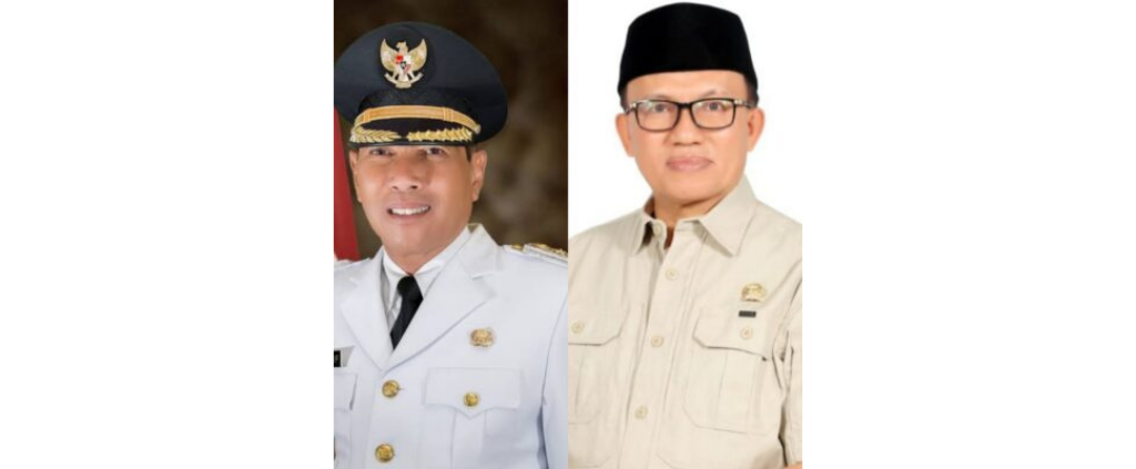 Plt Wali Kota Tasikmalaya, Muhammad Yusup dan Ketua DPRD Kota Tasikmalaya, Aslim (Foto : Istimewa)