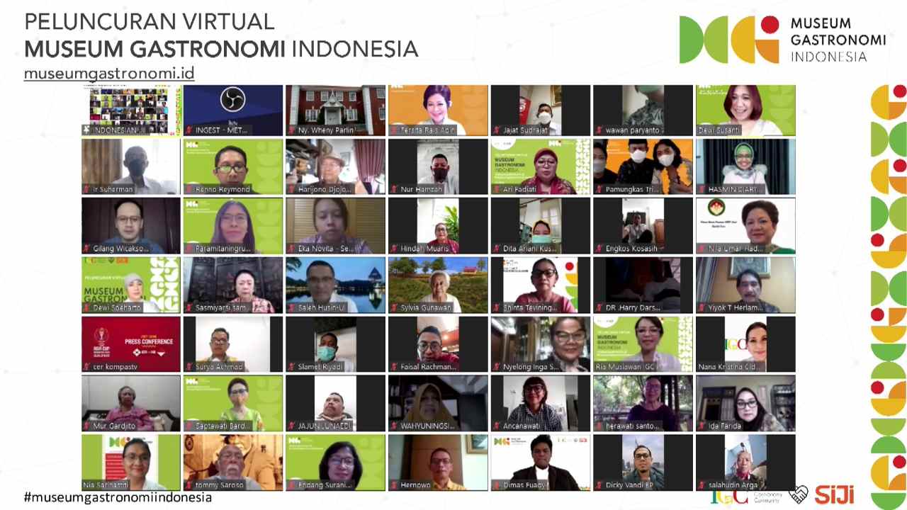  Peluncuran Virtual Museum Gastronomi Indonesia pada Kamis, 17 Juni 2021 di Jakarta. (Dok. Istimewa)