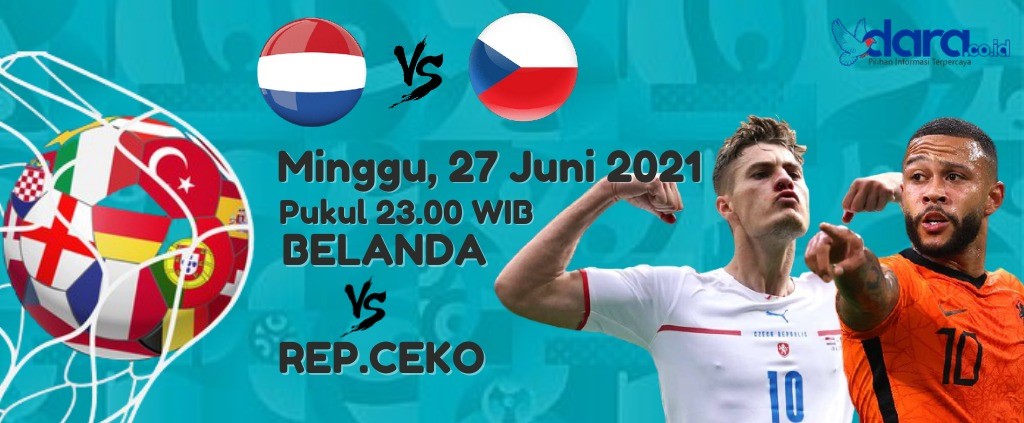 Belanda Vs Rep. Ceko (Desain : dara.co.id)