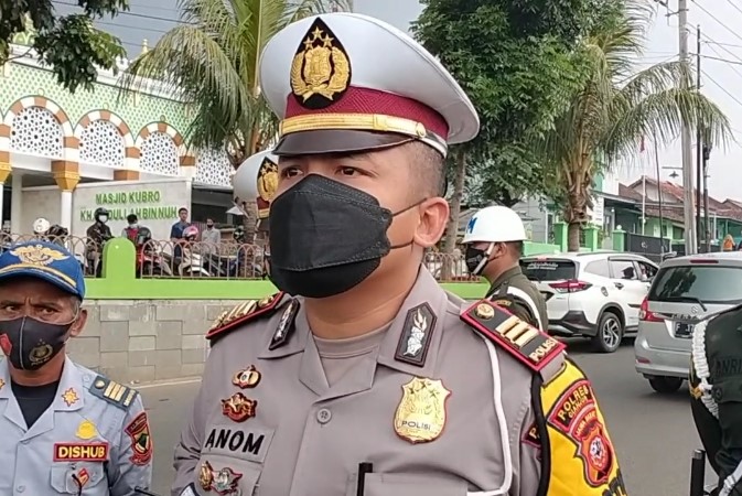 Kasatlantas Polres Cianjur AKP Mangku Anom