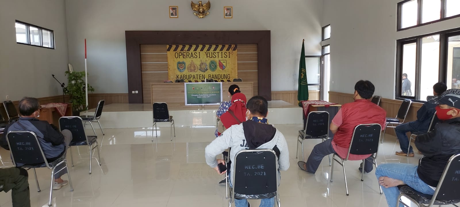 Sidang tipiring di Kabupaten Bandung (Foto: Istimewa)