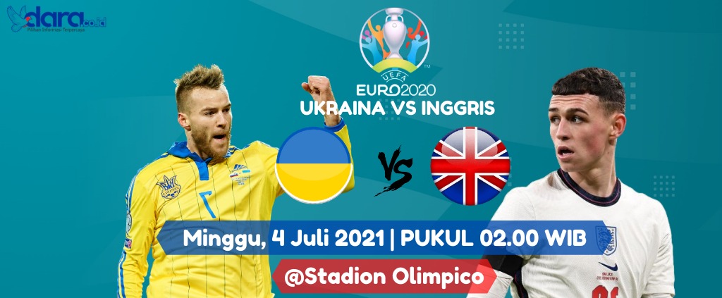 Ukarina Vs Inggris (Grafis : dara.co.id)