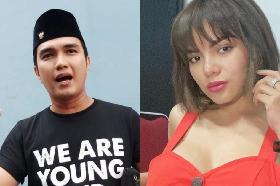 Aldi Taher dan Dinar Candy (Foto: Grid.id)