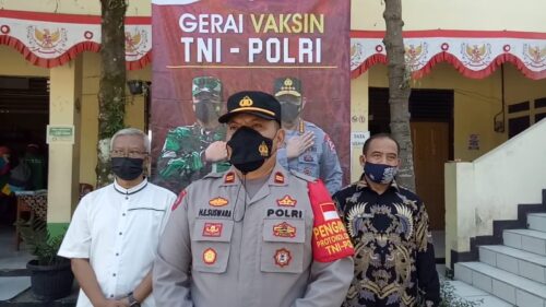 Kapolsek Cimaung, Iptu H.E.Suswara (Foto: verawati/dara.co.id)