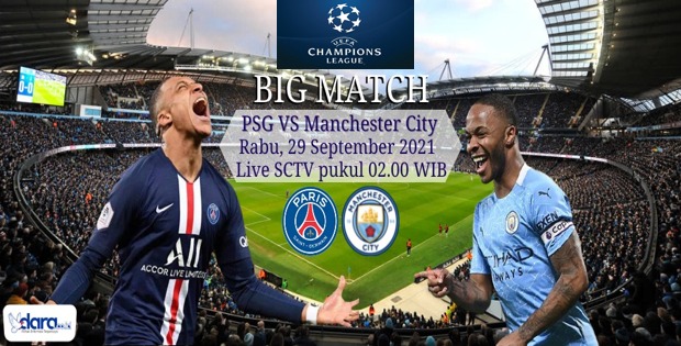 Laga big match bakal tersaji pada matchday kedua Liga Champions saat Paris Saint-Germain menjamu Manchester City di Parc Des Princes, Rabu (29/9) dini hari WIB. (Foto: dara.co.id)
