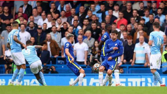 DARA- Manchester City sukses memenangi laga big match melawan Chelsea di Stamford Bridge, Sabtu (25/9/2021). (Foto: APP)