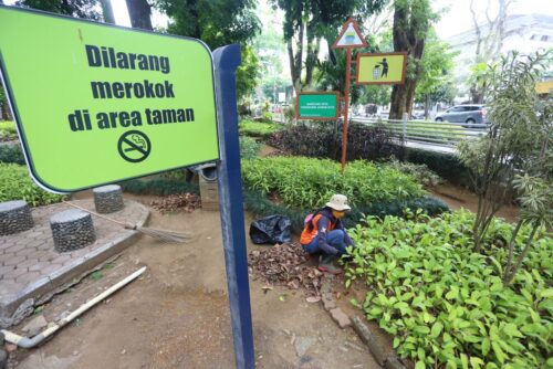 Pemerintah Kota Bandung akan membuka kembali Taman-taman untukk dinikmati warga. (Foto : avila/dara.co.id)