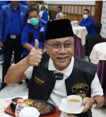 Bupati Garut, Rudy Gunawan, menerima Kunjungan Kerja Ketua Umum PAN, Zulkifli Hasan (Foto: Andre/dara.co.id)