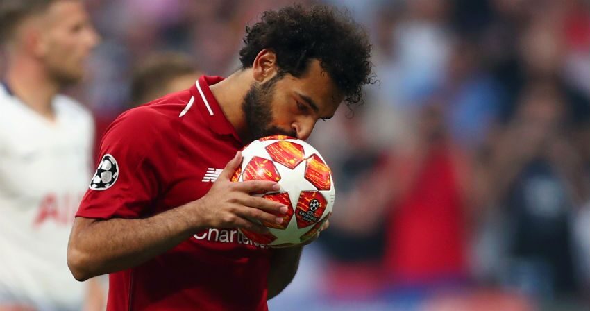 Mohamed Salah Cetak gol ke-100 bersama Liverpool (Foto: Liverpool FC)
